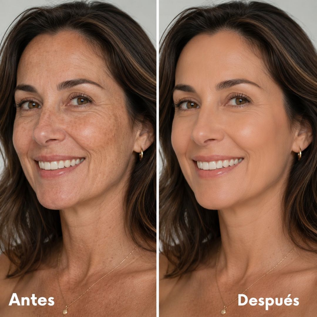 Base de Maquillaje Antiedad con SPF 50 – Se Adapta a tu Tono de Piel