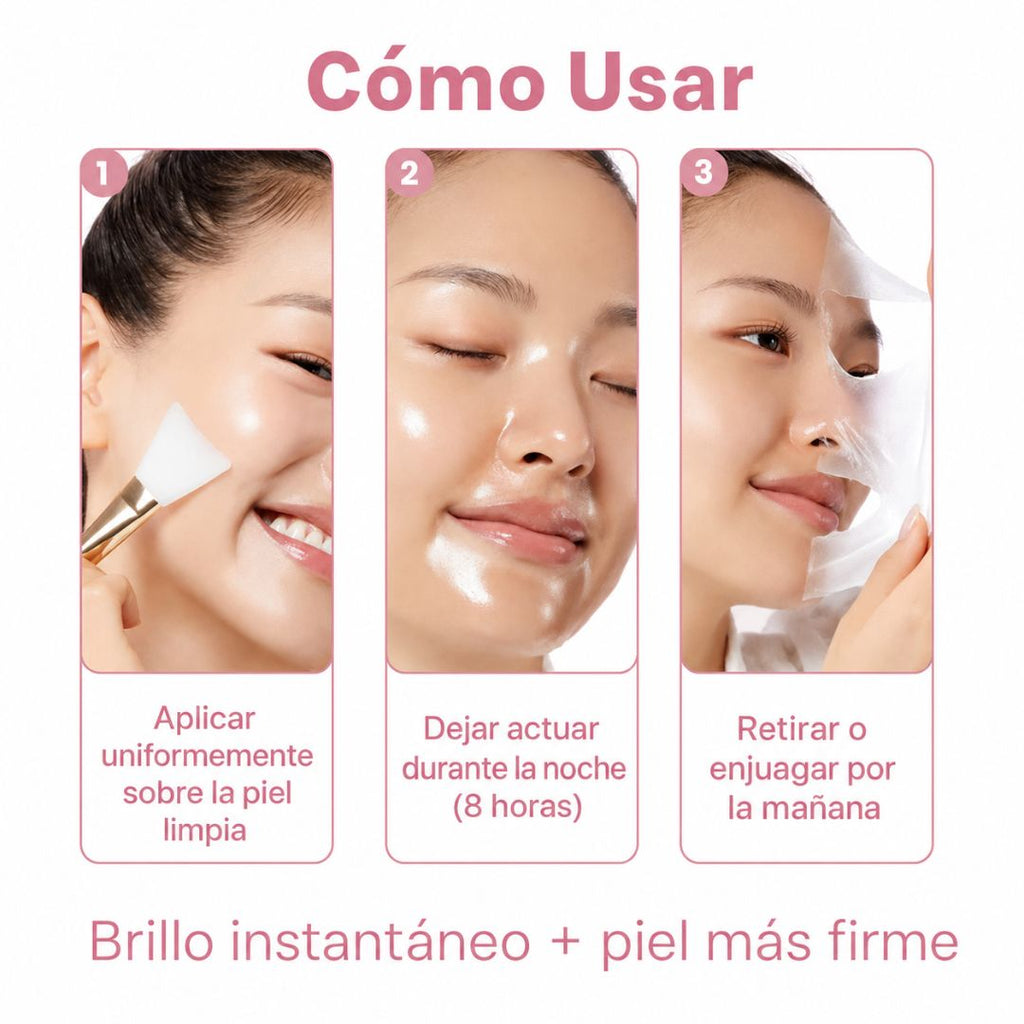 Mirevna-Mascarilla Coreana de Colágeno