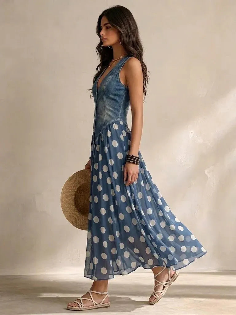 Brenda | Vestido Vaquero Elegant